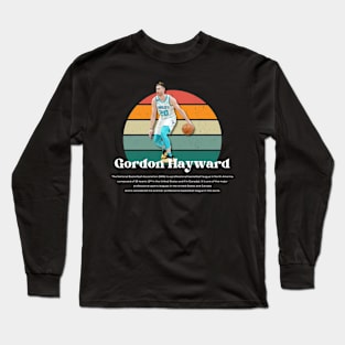 Gordon Hayward Vintage V1 Long Sleeve T-Shirt